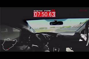 La Honda Civic Type R en 7'50 sur le Ring