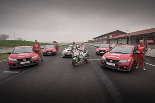 Honda Racing met la gomme à 360 degrés