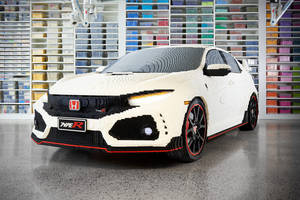 Insolite : Honda Civic Type R en LEGO à l'échelle 1