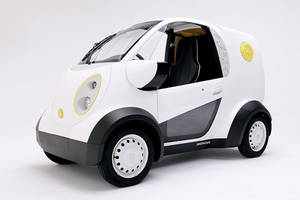 Honda présente un véhicule réalisé en impression 3D