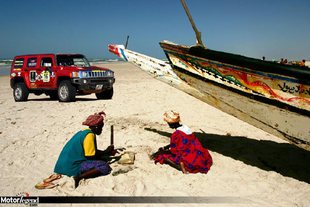 Raid Hummer au Sénégal