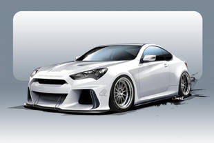 SEMA : Hyundai Solus Genesis Coupé