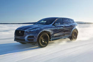 Tests intensifs pour le Jaguar F-Pace