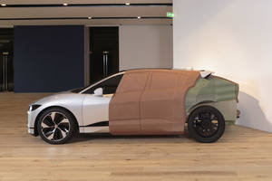 Design : un Jaguar I-Pace en argile exposé au musée de Dundee