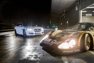 Jaguar XJR et XJR9-LM à Silverstone