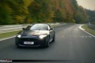 La Jaguar XKR-S Cabriolet sur le Ring