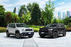 Nouvelles Jeep Renegade et Compass 4xe hybrides rechargeables