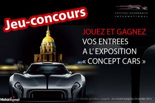 Jeu concours Festival Automobile International