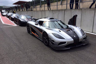 La Koenigsegg One :1 à Spa-Francorchamps