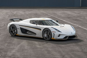 Une première Koenigsegg Regera aux enchères 