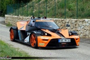 La future KTM X-Bow avec un parebrise