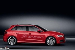 L'Audi A3 e-tron présentée à Genève