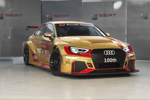 La 100ème Audi RS 3 LMS présentée à Barcelone