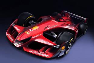 La F1 du futur vue par Ferrari