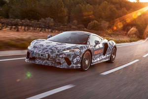 La McLaren Grand Tourer en livrée camouflage