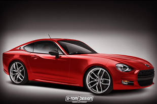 X-Tomi transforme la Fiat 124 Spider en Nissan 240Z