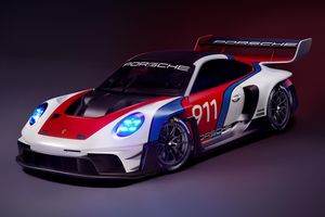 La Porsche 911 GT3 R rennsport dévoilée en Californie