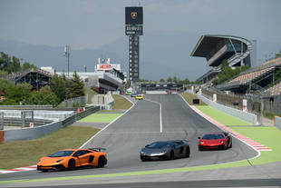 Lamborghini Aventador SV week à Barcelone