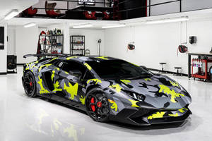 Lamborghini Aventador SV Novitec Camouflage Bull 