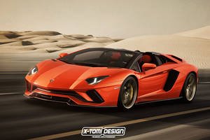 Aventador S Roadster et Classe E Coupé AMG par X-Tomi Design