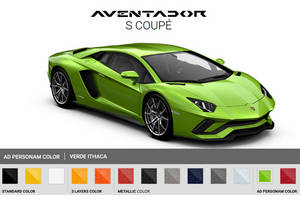 Configurez votre Lamborghini Aventador S