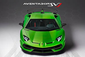 La Lamborghini Aventador SVJ se montre sans camouflage