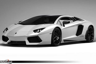 La Lamborghini Aventador déjà préparée