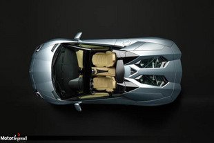 Lamborghini Aventador Roadster : le toit