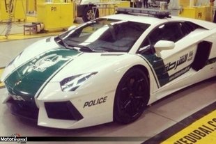 Une Aventador pour la police de Dubaï