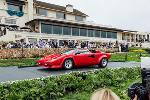 Les 50 ans de la Countach célébrés à Pebble Beach