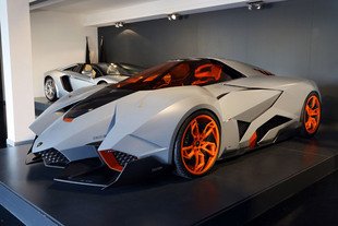 Le concept Lamborghini Egoista rentre au musée