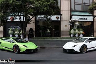 Lamborghini s'étend en Chine