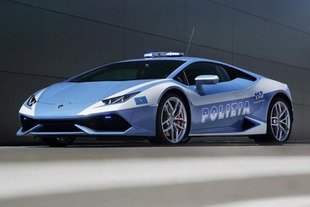Une Lamborghini Huracan pour la police italienne