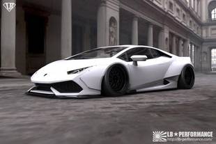 Lamborghini Huracan par Liberty Walk