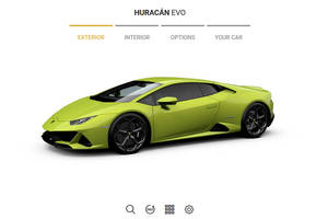 Configurez votre Lamborghini Huracan Evo