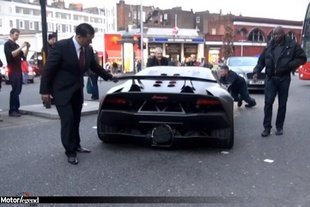 La Lamborghini Sesto Elemento à Londres