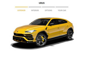 Lamborghini Urus : le configurateur