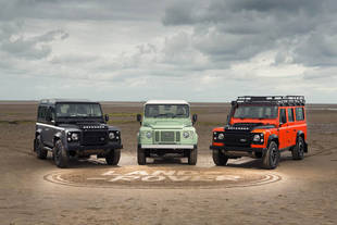 Trois éditions limitées pour le Land Rover Defender