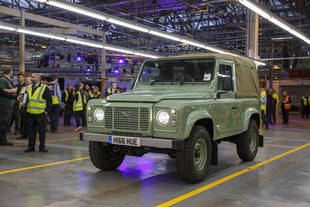 Clap de fin pour le Land Rover Defender
