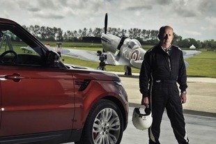 Goodwood : Range Rover Sport vs Spitfire