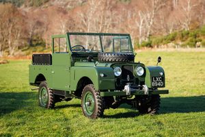 Un Land Rover Series I royal aux enchères Silverstone Auctions