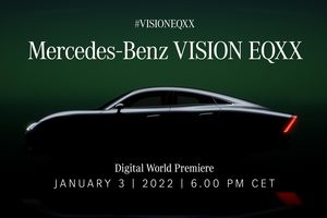 Le concept Mercedes-Benz Vision EQXX attendu le 3 janvier