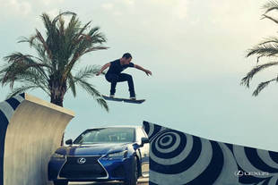 Lexus dévoile son Hoverboard en action