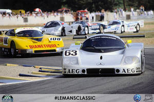 Le Mans Classic : 40 Group C en piste