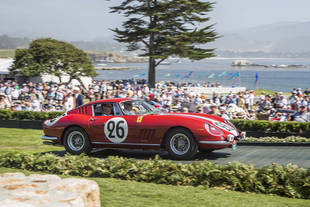 Ferrari a fait le show à Pebble Beach