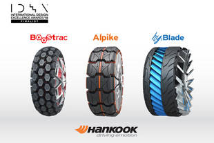 Hankook récompensé pour ses concepts de pneumatiques