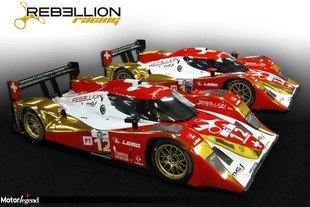 Les couleurs du Team Rebellion Racing