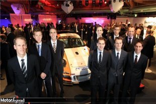 Les pilotes Porsche 2011