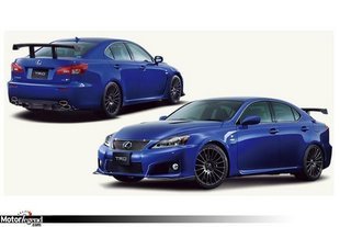 TRD offre à la Lexus IS-F son track pack