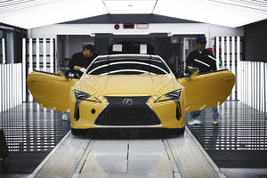 Production lancée pour les Lexus LC européennes